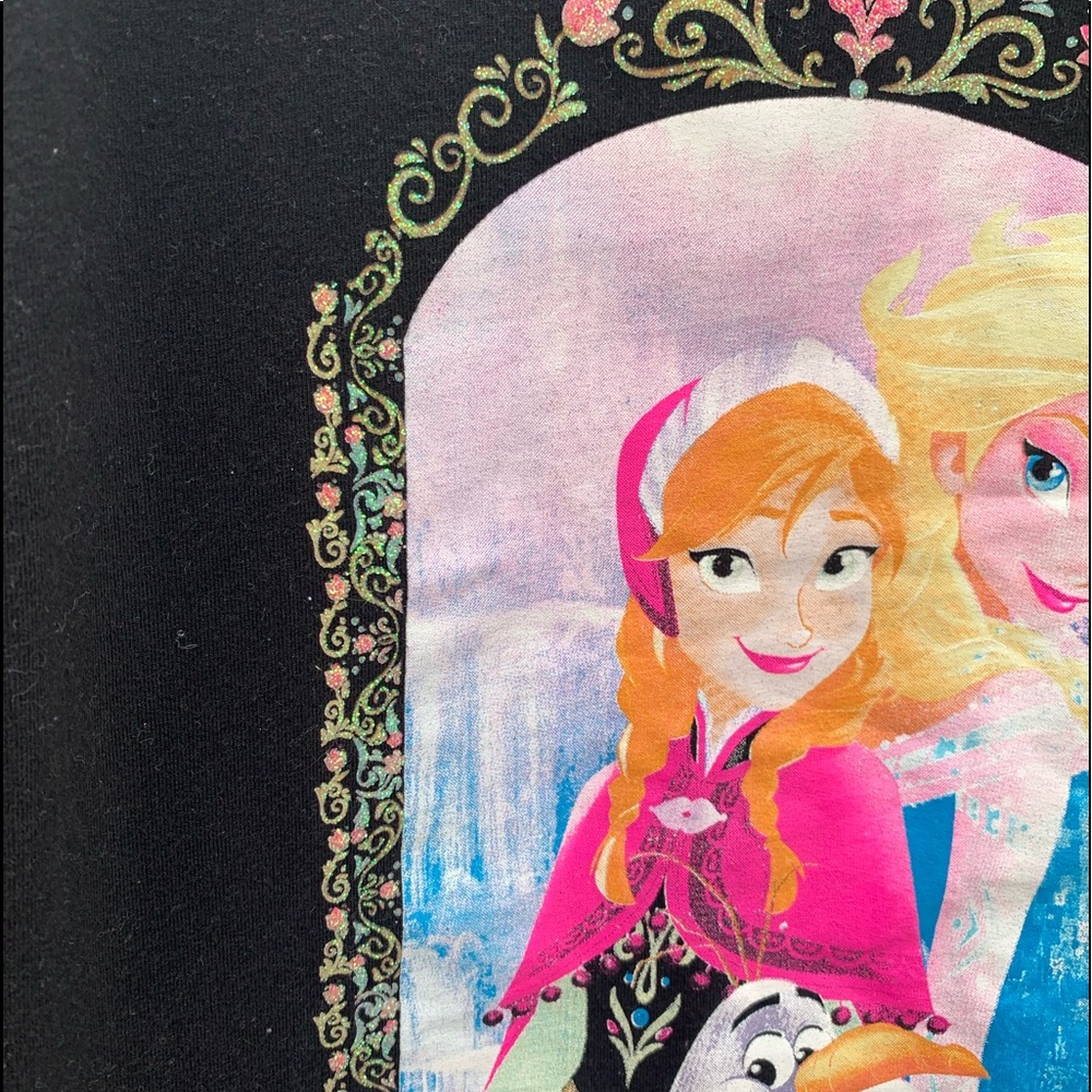 Disney frozen girls sweatshirt size XL16 - Picture 4 of 6